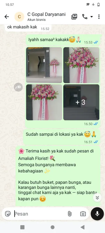 Pengiriman Karangan Bunga Sobang